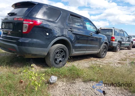 2015 Ford Police Interceptor из США, поврежденный, VIN 1FM5K8AR0FGC68568